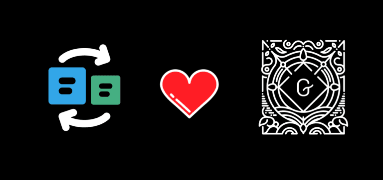 Conditional Blocks and Gutenberg Logo