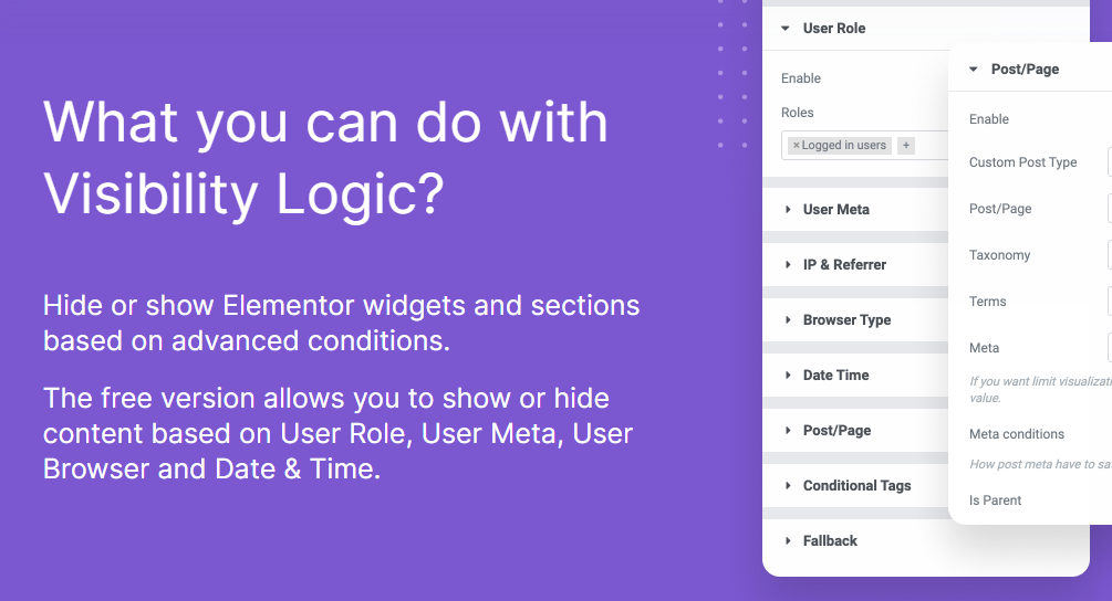 Dynamic Visibility - Unleash the full potential of Elementor